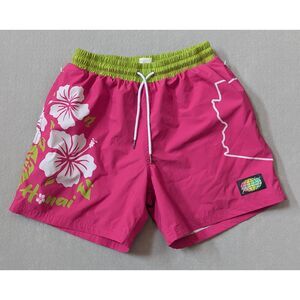 Slunks Men's Volleyball/Swim Shorts Arizona x Hanai Pink Size M
